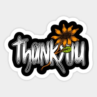 Thankyou Sticker